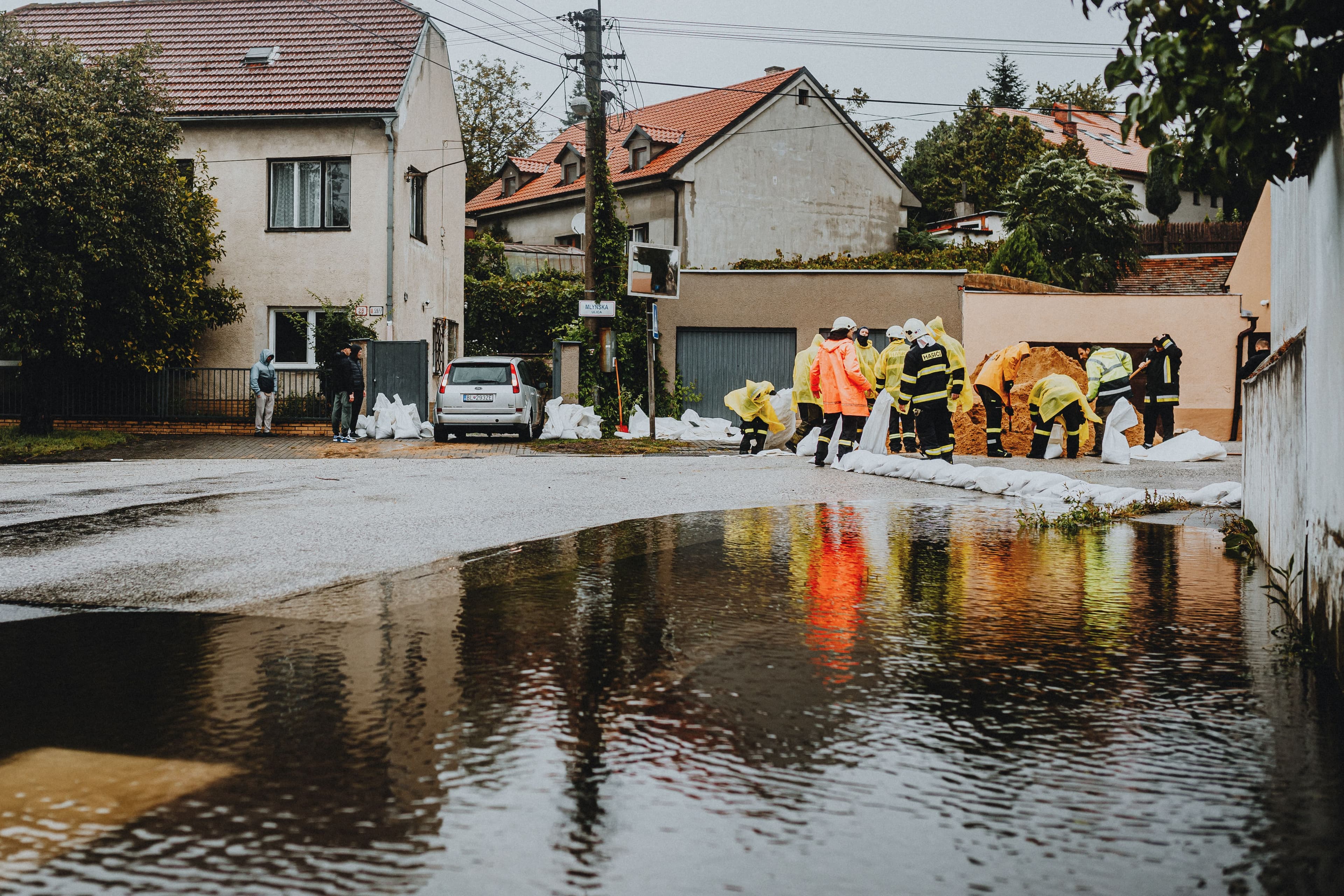 Abitazione danneggiata da un evento catastrofale